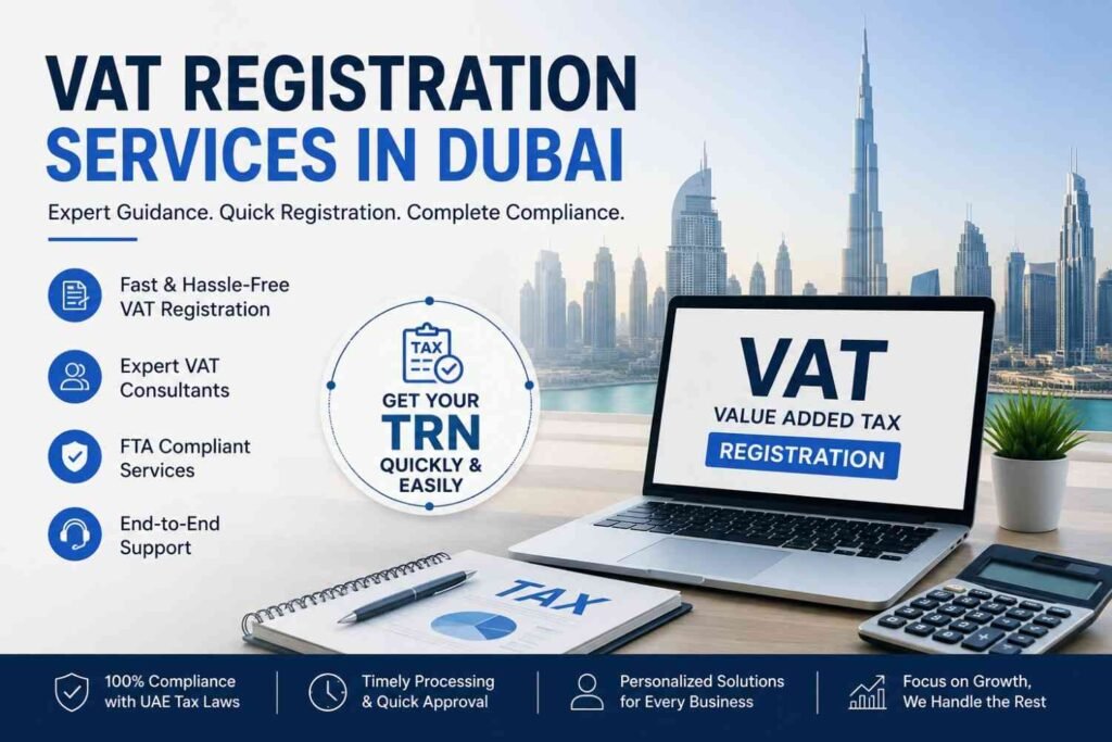VAT Registration Services in Dubai