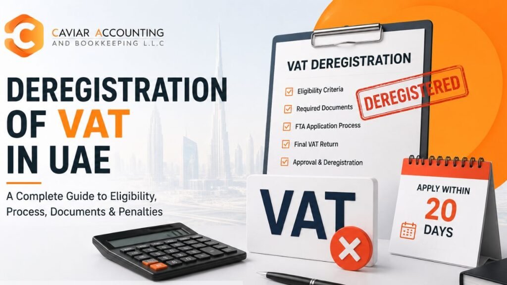 Deregistration Of VAT In UAE